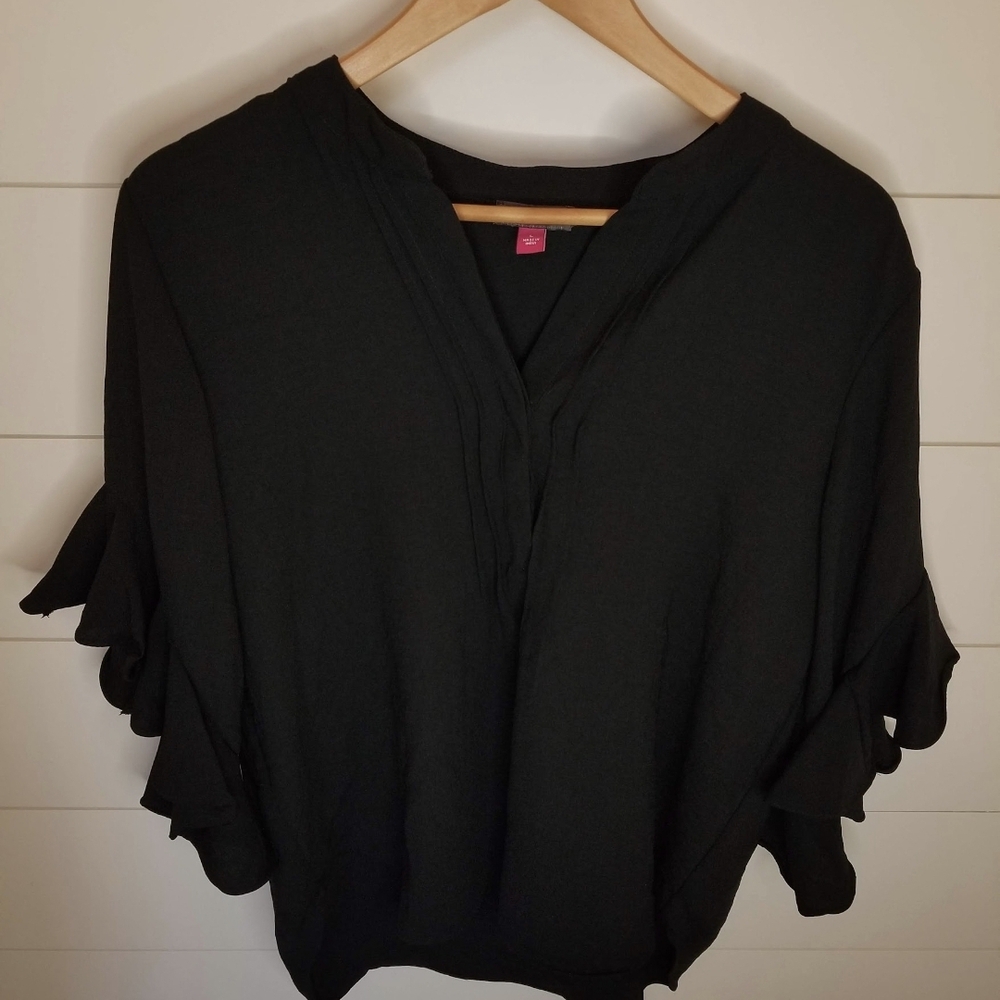 Vince Camuto Black Blouse